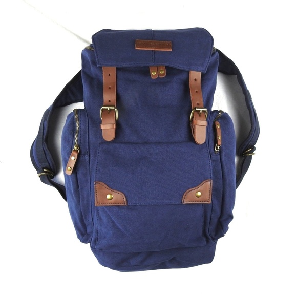 Eva & Evan Handbags - Eva & Evan Canvas Backpack